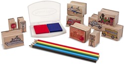 Melissa & Doug Stempelsortiment Fahrzeuge