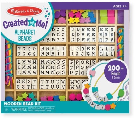 Melissa & Doug Buchstabenperlen aus holz-3