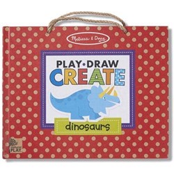 Melissa & Doug Kreativspielzeug - Dinosaurier Bastelset Zeichnen Malen
