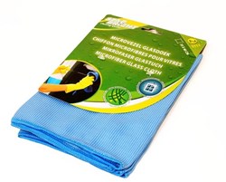 Microfasertuch Starbright Reinigungstuch blau 2 Stück 35x40cm