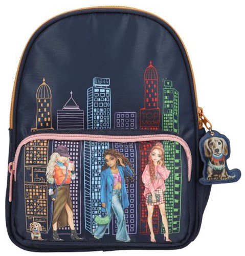 Depesche TOPModel Rucksack CITY GIRLS blau Schulranzen Mädchen-2