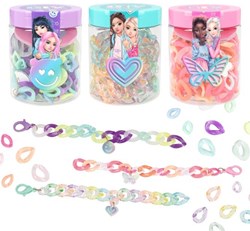 Depesche TOPModel DIY Perlenkettenset - buntes Schmuck Bastelspielzeug