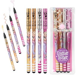 Depesche TOPModel Glitter-Gelstifte Metallic Set für Kinder