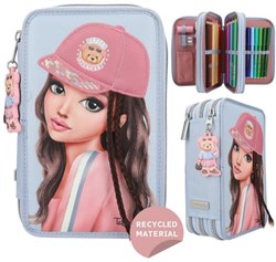 TOPModel 3-vaks etui met applicatie TEAM TEDDY