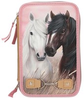 Depesche Miss Melody 3-Fach Federmppchen DUSTY ROSE-2