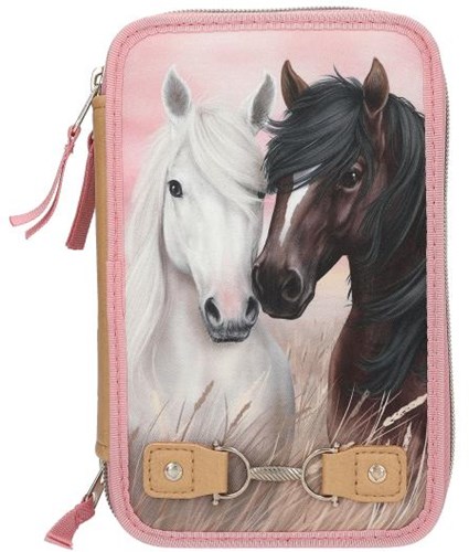 Depesche Miss Melody 3-Fach Federmppchen DUSTY ROSE-2