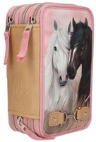Depesche Miss Melody 3-Fach Federmppchen DUSTY ROSE-3