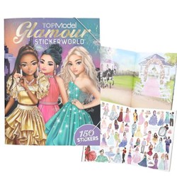 Depesche Stickerbuch TOPModel Glamour Stickerworld kreatives Spielzeug