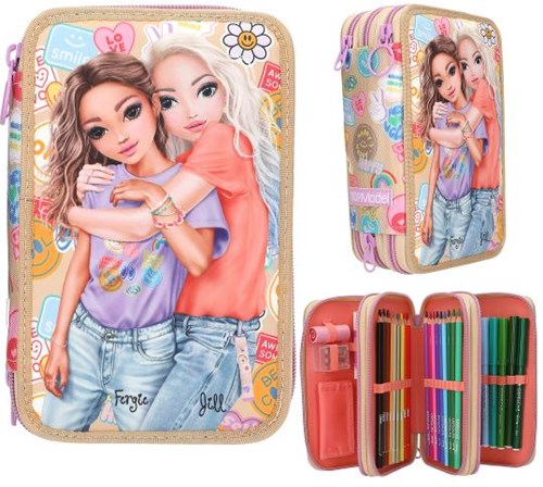 Depesche TOPModel 3-Fach Federmppchen GIRL POWER