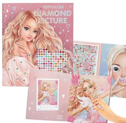 Depesche TOPModel Diamond Picture Stickerbuch Bastelspaß Mädchen
