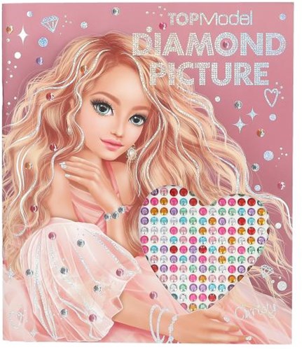 Depesche TOPModel Diamond Picture Stickerbuch Bastelspaß Mädchen-2