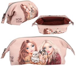 Depesche TOPModel Federmäppchen rosa FUR EVER FRIENDS Schulbedarf