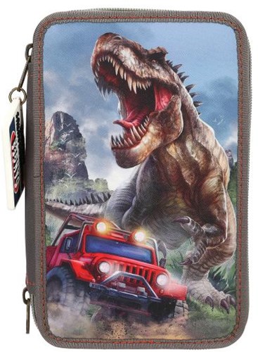 Depesche Dino Federmäppchen - 3-Fach Etui für die Schule NEW WORLD-2