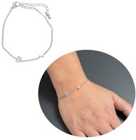 Depesche Armband Silber mit R-Anhänger und Herz - Freundschaftsschmuck-3