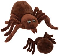 Depesche Kuscheltier Spinne Plüsch 20 cm braun Spielzeug