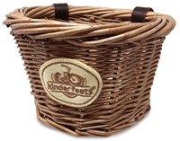Kinderfeets Fahrradkorb aus Weide