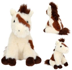 Depesche Plüschpferd Miss Melody gefleckt Kuscheltier 20 cm Spielzeug