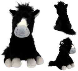Depesche Plüsch Pferd schwarz Miss Melody Kuscheltier 20 cm Spielzeug