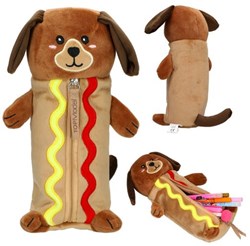 Depesche TOPModel Federmäppchen Hund SUNNY DOG braun Softcase
