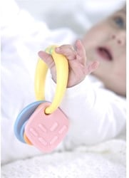 Tolo Baby Zahnen Rasseln in 1 - Pastellfarben