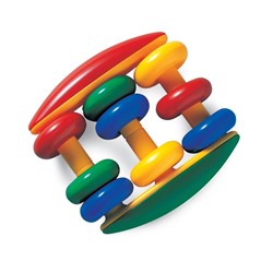 Tolo Abakus Rassel buntes Babyspielzeug Rassel