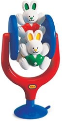 Tolo Classic Tischspielzeug mit Saugnapf - Spinning Bunnies