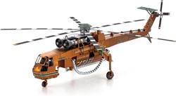 Metal Earth Helikopter-Bausatz Sikorsky S-64 Skycrane ICONX