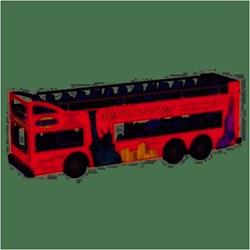 Metal Earth Bausatz Big Apple Tour Bus Metall Modellbau Set