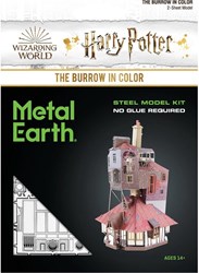 Metal Earth Harry Potter Bausatz The Burrow Farbmodell