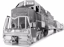 Metal Earth Konstruktionsspielzeug Freight Train Geschenkbox mit Modellbau