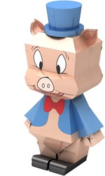 Metal Earth Bausatz Porky Pig - Looney Tunes 3D Modell Metall
