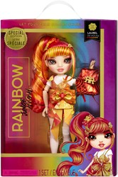 Rainbow High Junior High Puppe - Modepuppe Laurel DeVious orange special edition