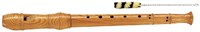 Bontempi Blockflöte Holz Barock für Kinder und Anfänger Musikspielzeug-2