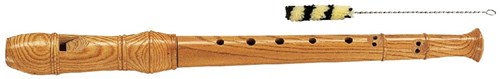 Bontempi Blockflöte Holz Barock für Kinder und Anfänger Musikspielzeug-2