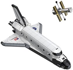 Cada Raumfahrt NASA Bauset Shuttle Discovery 1827 Teile Spielzeug