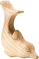 Ostheimer Holz Delfin Spielfigur natur Holz nachhaltig