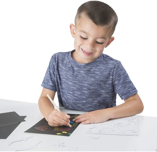 Melissa & Doug Scratch-Art-Blätter Meerestiere-2