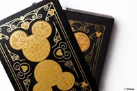 Bicycle Spielkarten Disney Mickey Mouse Black Gold - Premium Pokerkarten-2