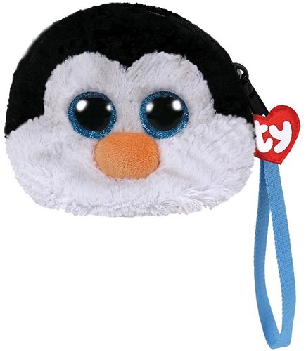 TY Gear Portemonnee Waddles Portemonnaie Unisex Plüsch Schwarz, Weiß