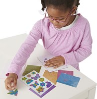 Melissa & Doug Schaumstoffaufkleber Freundschaft - Glitzer Bastelset Kinder-2