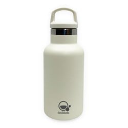 Smikkels – Edelstahl-Thermos-Trinkflasche 350 ml – weiches Weiß