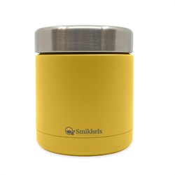 Smikkels - Thermos Lunchbox Kinder gelb - Edelstahl Food Jar 350ml