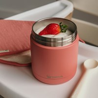 Smikkels Thermos Foodjar - Edelstahl Lunchbehälter rosa 350ml-3