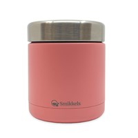 Smikkels Thermos Foodjar - Edelstahl Lunchbehälter rosa 350ml