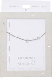 Depesche Kette Heart of Gold silberfarben mit Buchstabe I Damen