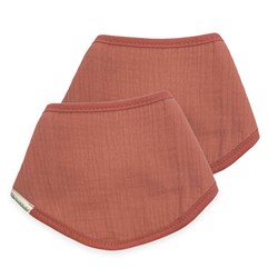 Smikkels Baby Bandana-Lätzchen Set rosa - Bio-Baumwolle