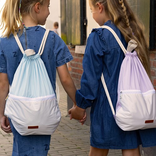 Smikkels Turnbeutel lila - nachhaltige Sporttasche für Kinder-2