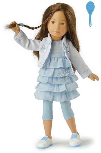 Kruselings Puppe Sofia - Casual Puppenset mit Zubehör und Bürste-2