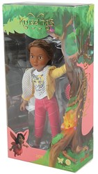Kruselings Puppe Joy - Casual Puppenset mit Zubehör und Haarbürste