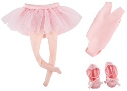 Kruselings Puppenkleidung Ballettoutfit rosa Vera - Puppenzubehör